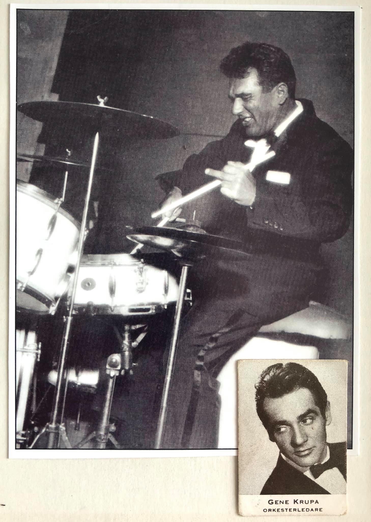 Swing Jazz Drummer Gene Krupa Photo Gallery