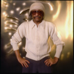 Portrait of American pianist Cecil Taylor as he poses with his hands on his hips, New York, New York, mid 1980s. (Photo by Anthony Barboza/Getty Images)