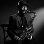 FRANCE-PORTRAIT-MUSIC
US jazz saxophonist Archie Shepp poses during a photo session in Paris on February 5, 2021. - At the age of 83, legendary saxophonist Archie Shepp releases "Let my people go", an album in which this storyteller digests the great classics forming the basis of Afro-American music history. (Photo by JOEL SAGET / AFP) (Photo by JOEL SAGET/AFP via Getty Images)