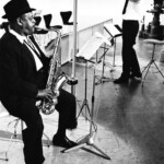 Ben Webster & conducter Niels Jørgen Steen TV recording Copenhagen April 1968