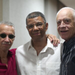 Keith Jarrett, Jack DeJohnette and Gary Peacock's new album of standards is titled <em>Somewhere</em>.