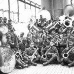 A picture taken in February 1919 shows US 369th Infantry Regiment Jazz orchestra aboard the SS Stockholm heading to the united States. RESTRICTED TO EDITORIAL USE - MANDATORY CREDIT "AFP PHOTO /UNDERWOOD & UNDERWOOD. NATIONAL ARCHIVES AT COLLE PARK - STILLE PICTURES " - NO MARKETING NO ADVERTISING CAMPAIGNS - DISTRIBUTED AS A SERVICE TO CLIENTS
NO ARCHIVES
/ AFP / Underwood & Underwood. National Archives at College Park - Still Pictures / - / RESTRICTED TO EDITORIAL USE - MANDATORY CREDIT "AFP PHOTO /UNDERWOOD & UNDERWOOD. NATIONAL ARCHIVES AT COLLE PARK - STILLE PICTURES " - NO MARKETING NO ADVERTISING CAMPAIGNS - DISTRIBUTED AS A SERVICE TO CLIENTS
NO ARCHIVES