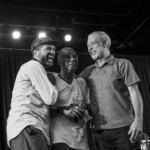 Jason Moran, Jack DeJohnette and Dave Holland at Charlie Parker Jazz Festival,
Tompkins Sq Park, NY 2016