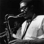 With Kenny Dorham (left) at Joe Henderson's "Our Thing" session, Van Gelder Studio, September 9, 1963.