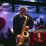American jazz saxophonist Joe Henderson (1937 - 2001) performing, 1993. (Photo by David Redfern/Redferns/Getty Images)