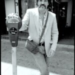 John Abercrombie, KJAZ radio, Alameda CA 8/11/81..© Brian McMillen .www.brianmcmillenphotography.com