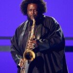 LOS ANGELES, CA - JUNE 25: Kamasi Washington preforms onstage at 2017 BET Awards at Microsoft Theater on June 25, 2017 in Los Angeles, California. (Photo by Frederick M. Brown/Getty Images )