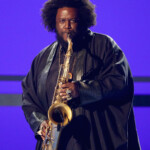LOS ANGELES, CA - JUNE 25: Kamasi Washington preforms onstage at 2017 BET Awards at Microsoft Theater on June 25, 2017 in Los Angeles, California. (Photo by Frederick M. Brown/Getty Images )