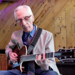 Pat Martino at Bach Dancing & Dynamite Society, Half Moon Bay CA 7/9/17 
w/Pat Bianchi, B3 organ; Carmen Intorre, drums 
© Brian McMillen   
www.brianmcmillenphotography.com