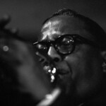 American jazz trumpet player Roy Eldridge, also known as "Little Jazz", during his performance at McKie's Disc Jockey Lounge alongside Ben Webster, Chicago, 1961.