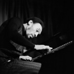 American jazz musician and composer Sam Rivers photographed whilst rehearsing, 1980.