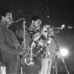 Bergamo, Italy - 1976/03/13 - Palazzo dello Sport - Rassegna Internazionale del Jazz - Junior Cook ts, Woody Shaw t - Foto © Riccardo Schwamenthal / CTSimages.com - Phocus