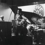American Jazz musician Cecil Taylor (left) plays piano as he leads his trio during a performance at the Five Spot nightclub (at 2 St Marks Place), New York, New York, April 18, 1975. Pictured are, from left, Taylor, Jimmy Lyons (1931 - 1986) on alto saxophone, and Andrew Cyrille on drums. (Photo by Fred W. McDarrah/Getty Images)