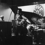 American Jazz musician Cecil Taylor (left) plays piano as he leads his trio during a performance at the Five Spot nightclub (at 2 St Marks Place), New York, New York, April 18, 1975. Pictured are, from left, Taylor, Jimmy Lyons (1931 - 1986) on alto saxophone, and Andrew Cyrille on drums. (Photo by Fred W. McDarrah/Getty Images)