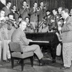 Stan Kenton and orchestra. December 9, 1946. Photographer: Charlie Mihn.
