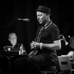 Dhafer Youssef og Det Norske Blåseensemble opptrer på Cosmopolite under Oslo Jazzfestival 2015.