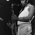 4/77. Ann Arbor, Michigan. Sonny Stitt at the Micghigan Union. Photo by Peter Yates.