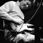 Terje Rypdal, Pål Thowsen og Sveinung Hovensjø i Storsalen på Studentersamfundet 1981 *** Local Caption *** Terje Rypdal